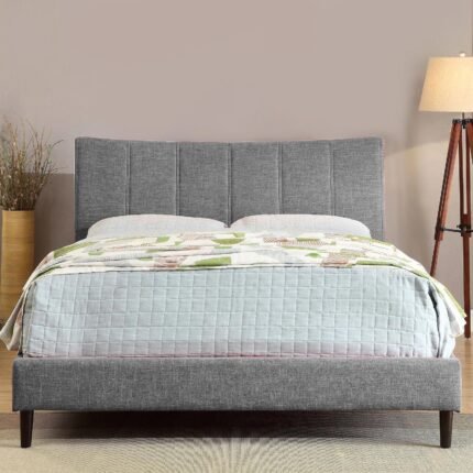 Lusi Platform Elegant Upholstered Bed