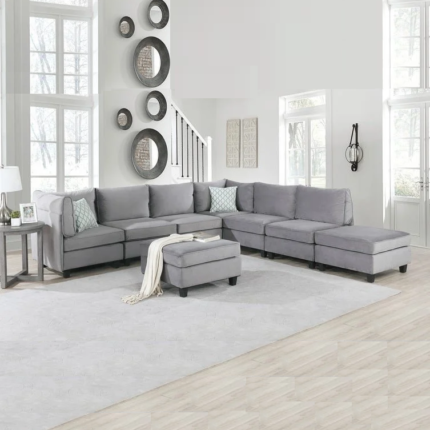 Simona 8Pc Modular Sectional Sofa