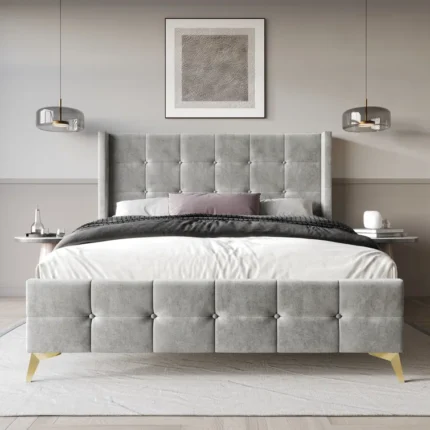 Karmane Wingback Bed