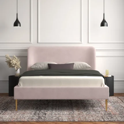Venedy Wingback Bed