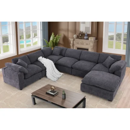 Viva Comfy Reversible Corner Sectional Sofa