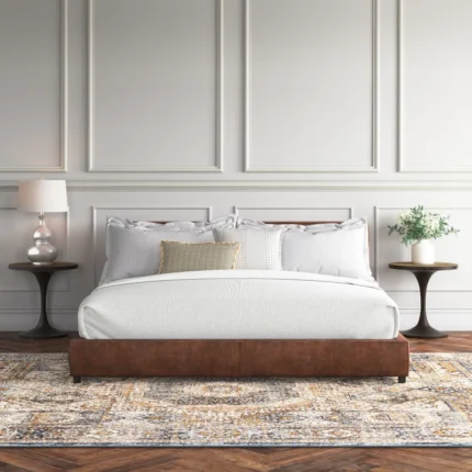 Ablo Vegan Leather Bed