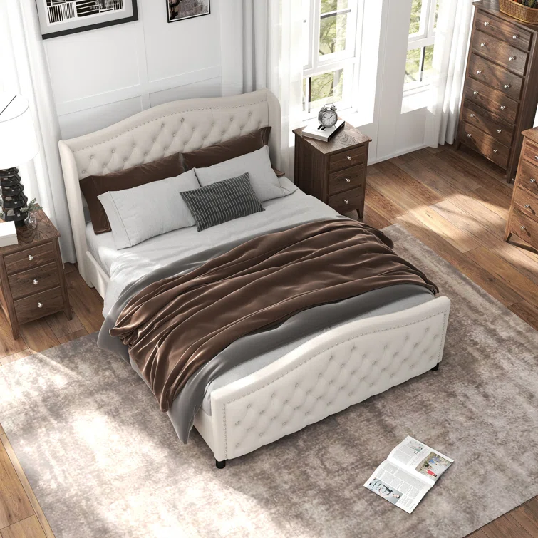 KassaiaVelvetUpholsteredMetalNailTrimPlatformBedwithTuftedHeadboardand4Drawers-2-1.webp