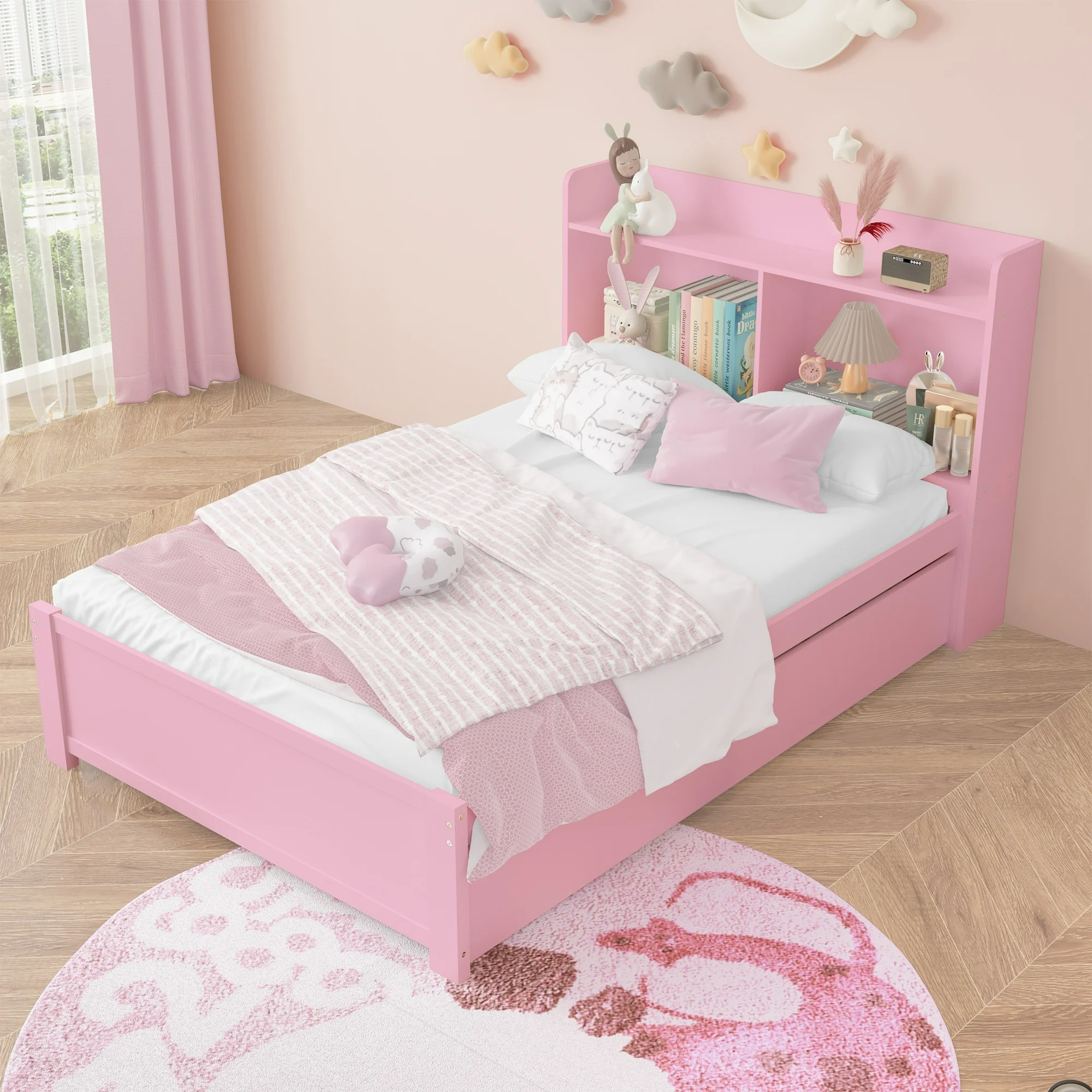 Kids-Platform-Pull-Out-Trundle-Solid-Bed-3.webp