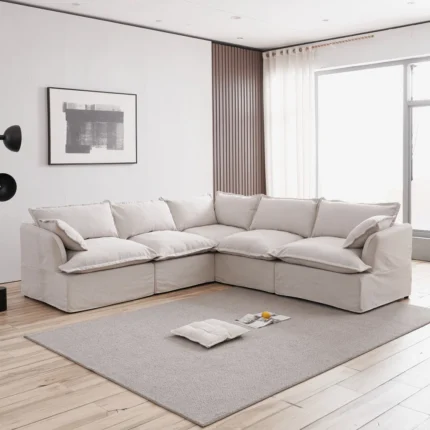 Kejon Fluffy Modular Sofa Chaise