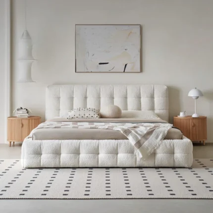 Puff Boucle Bed