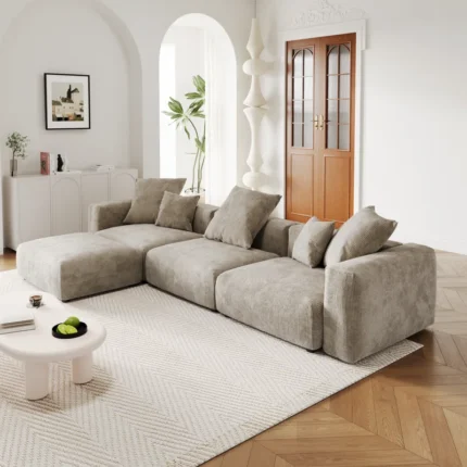 Raghnaid Corduroy Sectional